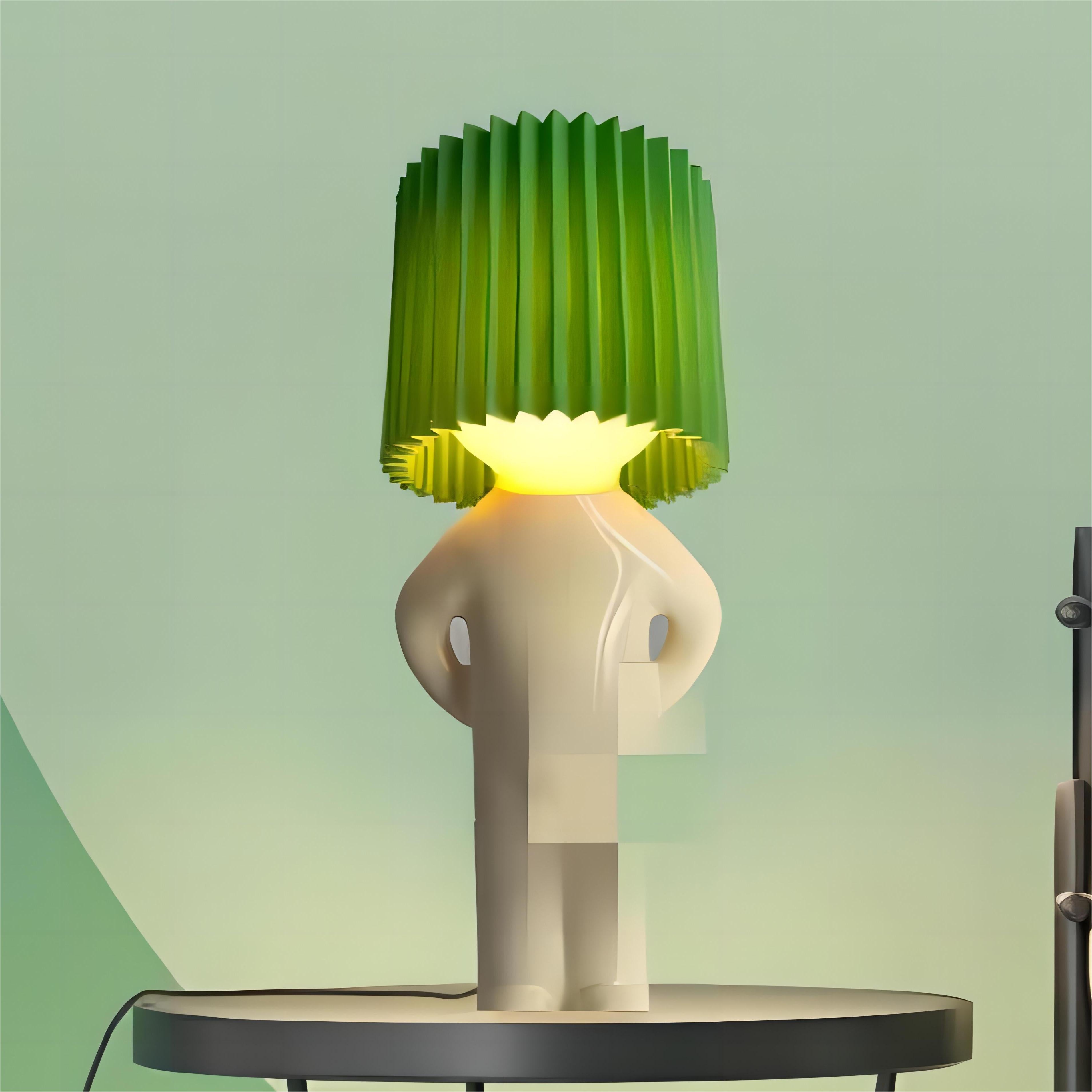 Please don't turn it on and off repeatedly Shy Boy Desk Lamp