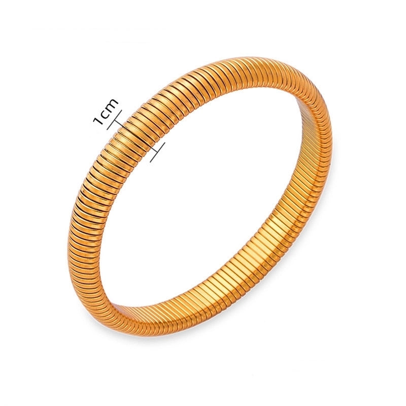 Basic Solid Color Classic Style Solid Color 304 Stainless Steel Wristband In Bulk