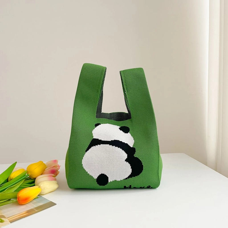 Women's Small Polyester Cartoon Heart Shape Basic Vintage Style Open Handbag