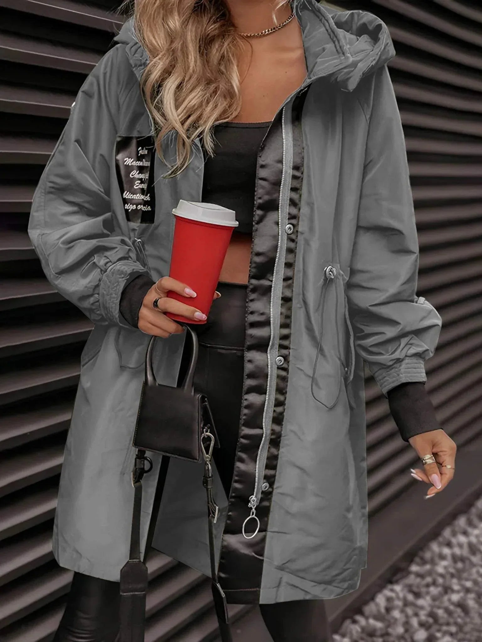 💜 LAST DAY PROMOTION - 50%OFF 💜Women's long-sleeved hooded jacket
