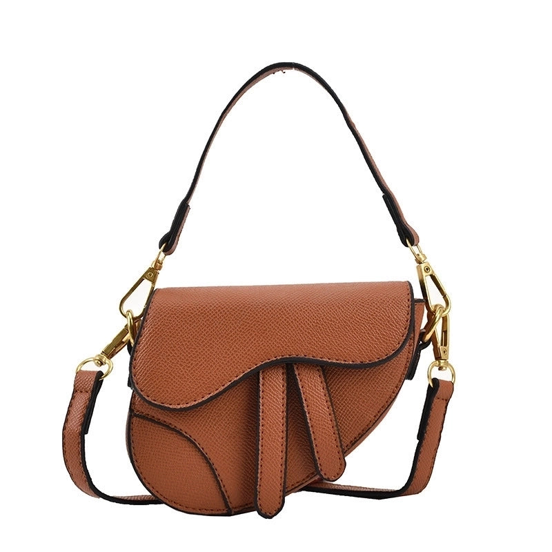 Summer New Candy Color Hand Carrying Messenger Saddle Bag