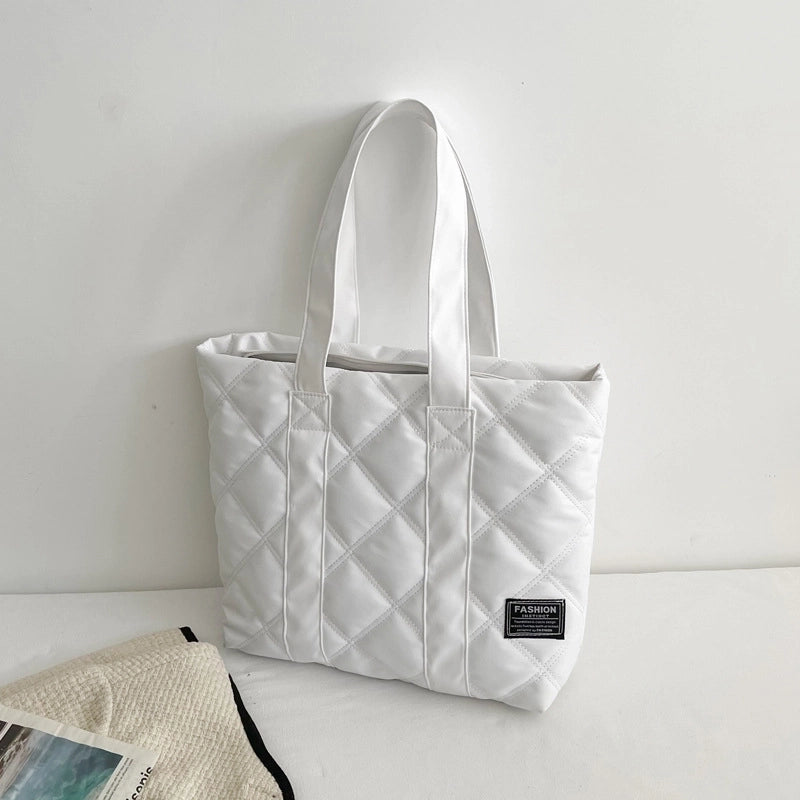 Women's Large Autumn&winter Space Cotton Fashion Tote Bag