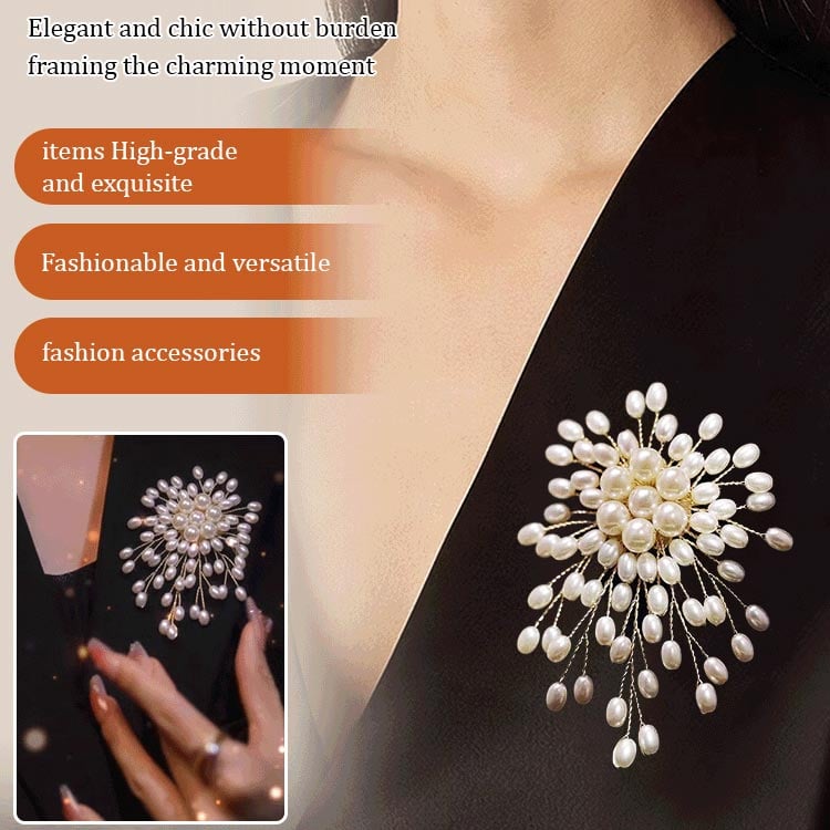 Elegance Redefined: The Pearl Brooch Every Classy Woman Needs! ✨