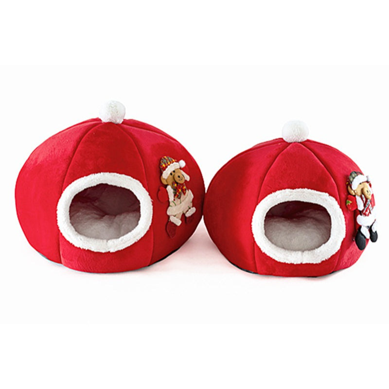 Semi-Closed Cat Bed Litter