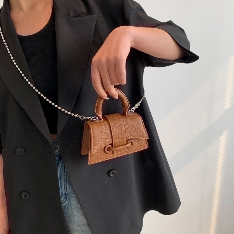 Women's Mini All Seasons Pu Leather Classic Style Handbag