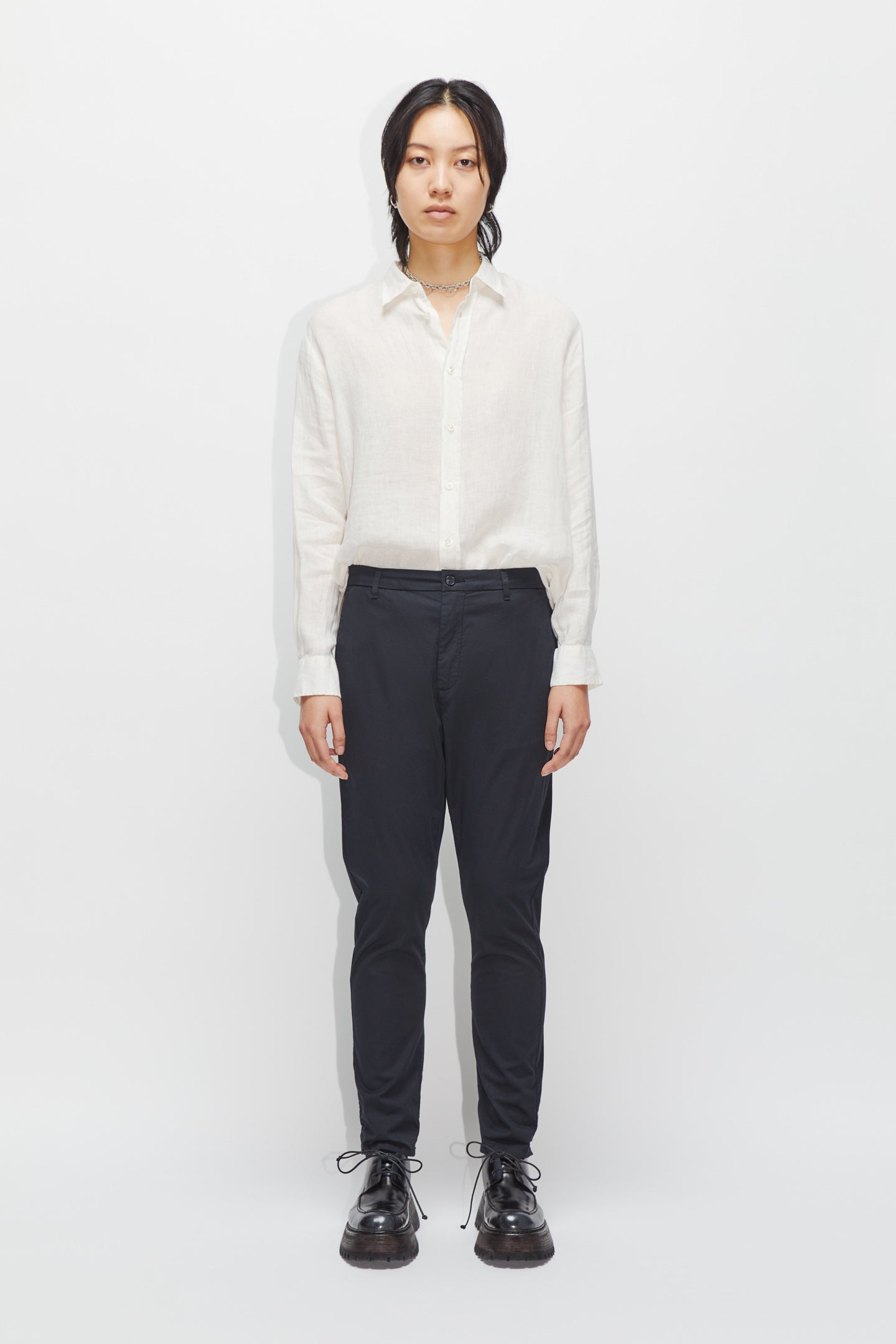 Tapered-leg Stretch Chinos