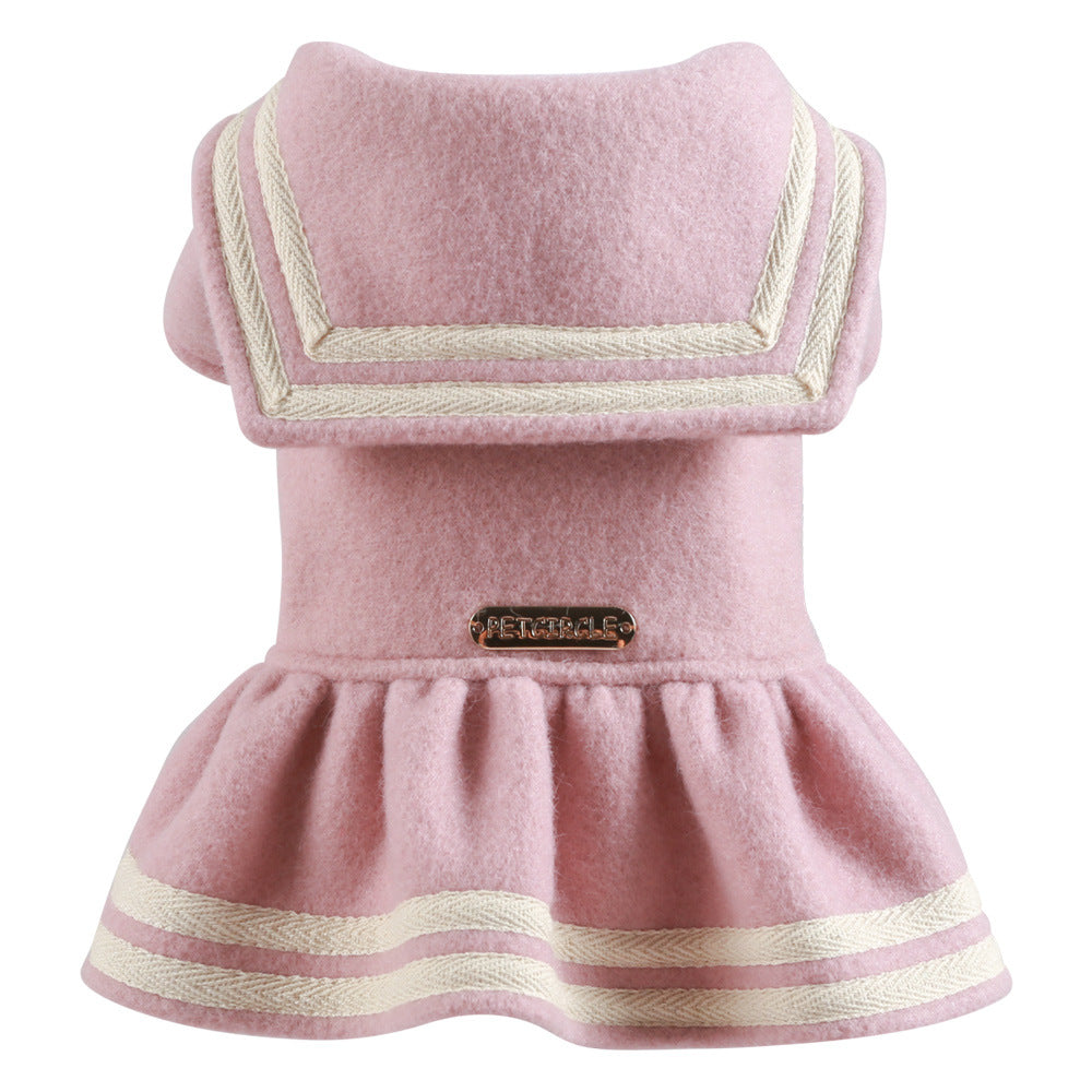 Cape Design Dog Cat Dress Coat