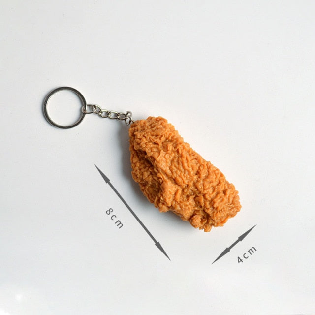 Fried Chicken Keychains