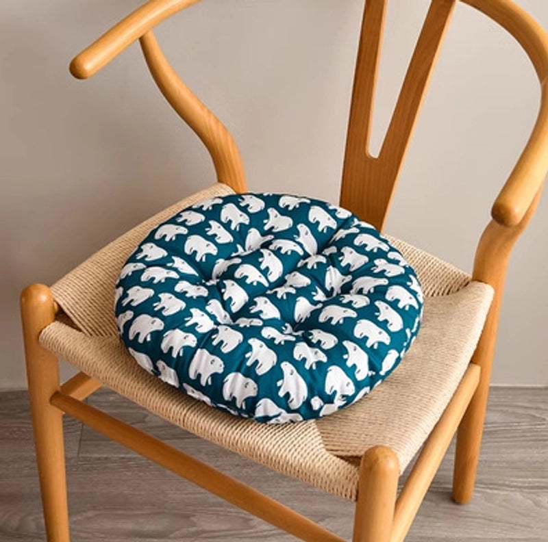 Cushion Chair Cushion Thickened Round Chair Cushion Dining Chair Cushion Office Student Seat Cushion Chair Cushion Tatami Cushion