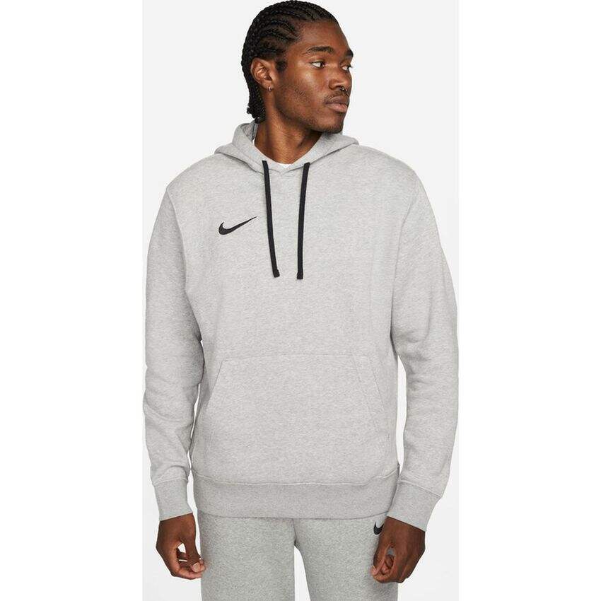 Wxl-Buzo Hombre Nike Park20 Fleece Pullover Soccer Hoodie-Gris