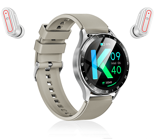 ✨2024 New Technology -2 IN 1 SMARTWATCH WITH EARPHONES