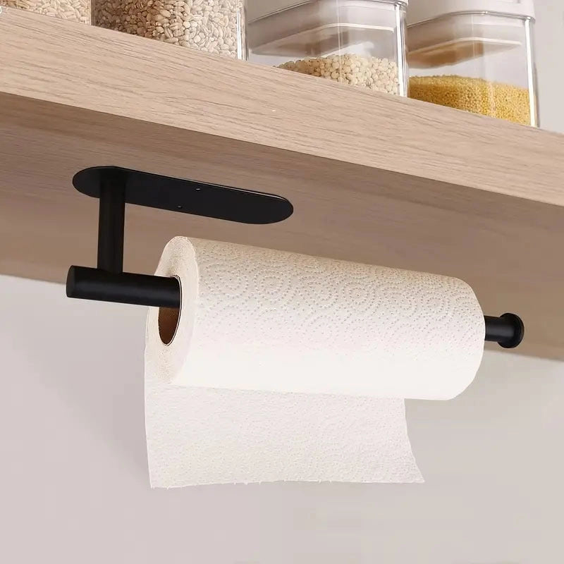 Casual Solid Color Stainless Steel Tissue Holder