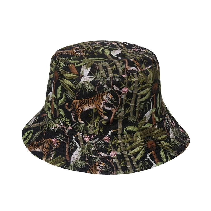 Women's Cute Duck Sewing Flat Eaves Bucket Hat