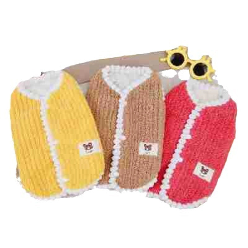 Pet Clothes Autumn And Winter Puppy Clothing Pet Supplies Teddy Cat Clothes 23 Corduroy Vest