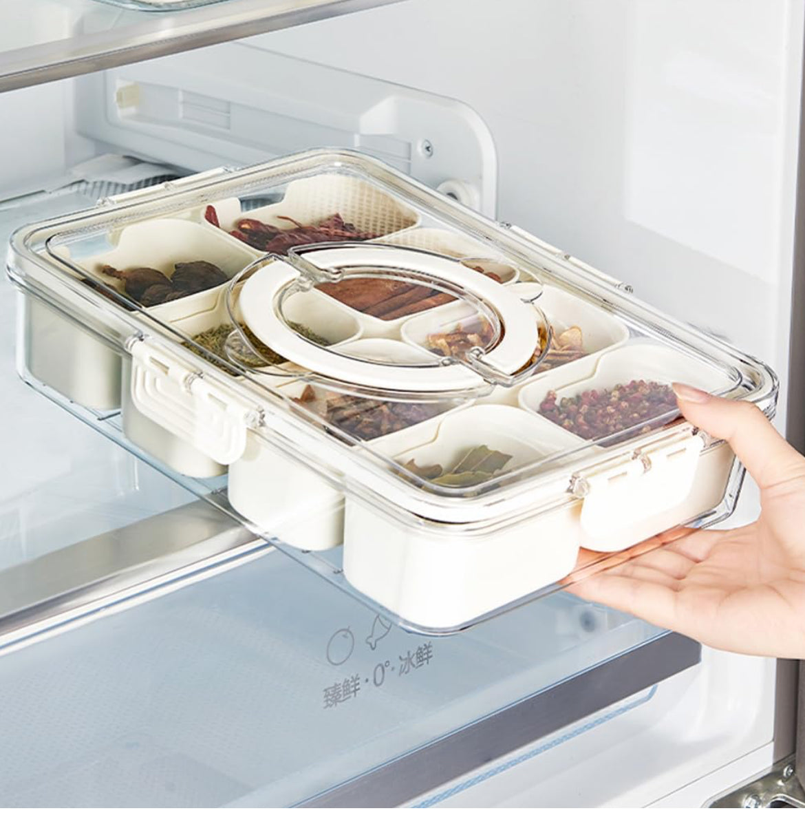 Snackle Box Container - 12 Compartments