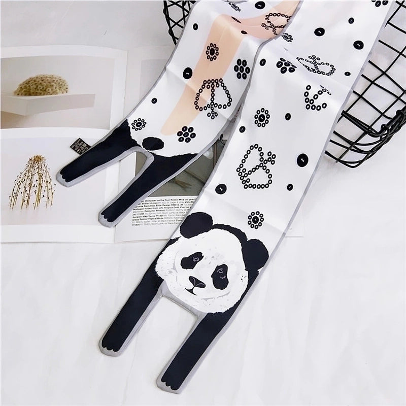 Scarf (1 Flower Cat) Nhmn0006-1-flower-cat