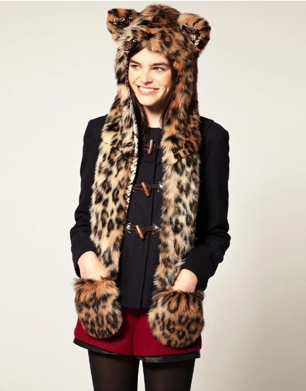 Unisex Fashion Animal Embroidery Felt Hat