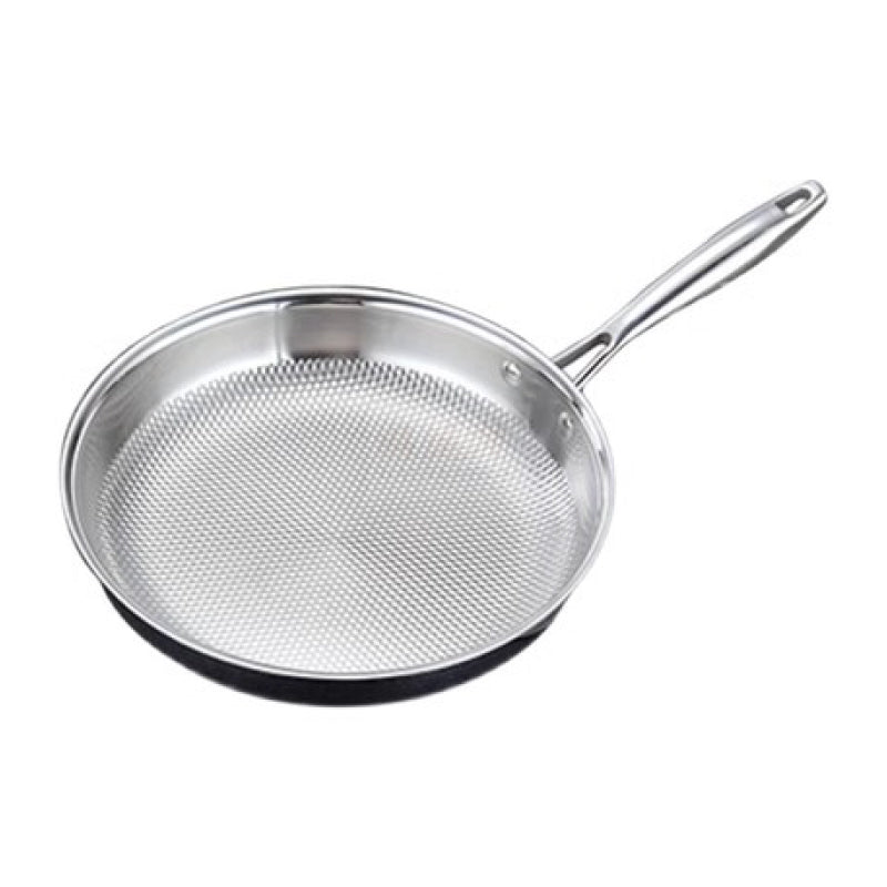 304 Stainless Steel 3-layer Steel Frying and Wok Pans