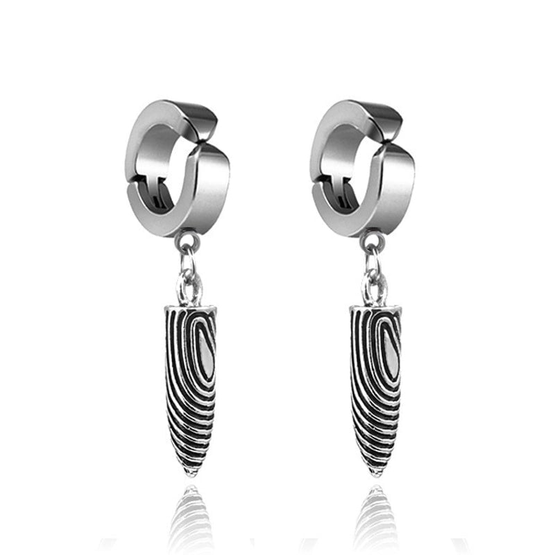 Minimalist Geometric Titanium Steel Earrings Ear Studs Plating Stainless Steel Earrings