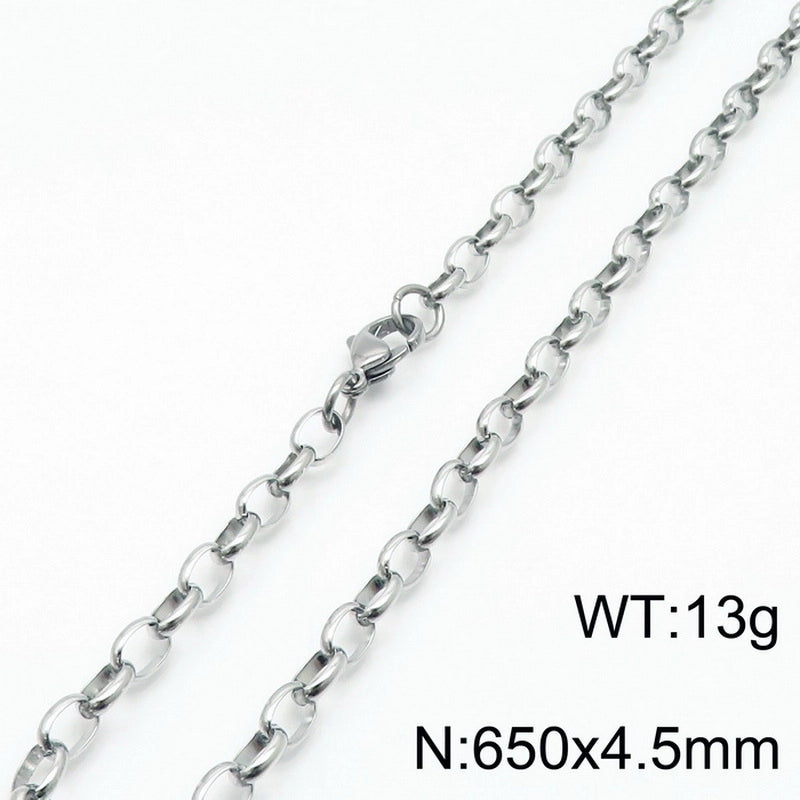 Fashion Geometric Titanium Steel 18K Gold Plated Bracelets In Bulk