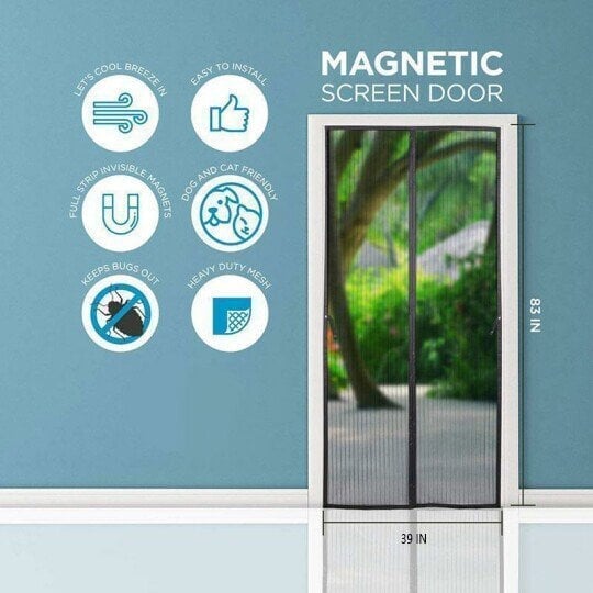 (🎁2023-Christmas Hot Sale🎁)🔥  48% Off - Magnetic Screen Door