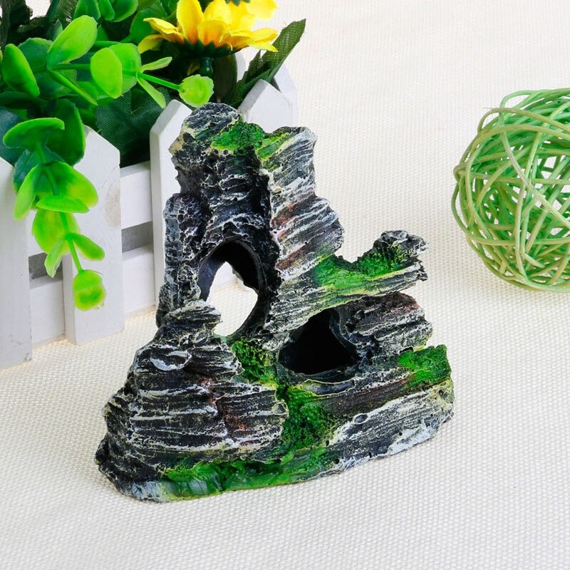 Mountain View Ornament For Aquarium