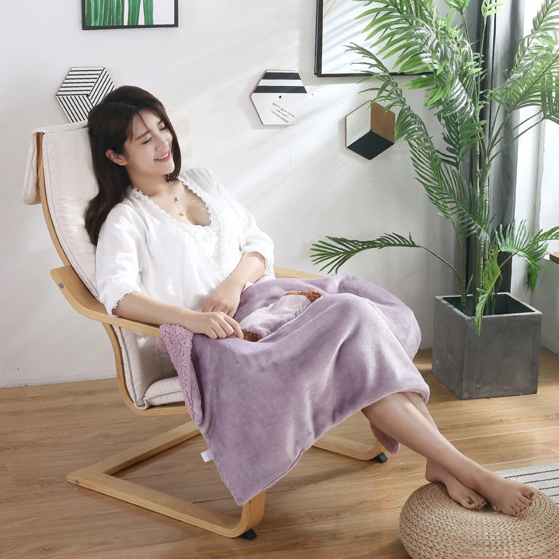 5v Low Voltage Heating Blanket USB Electric Blanket Multifunctional Hand Warmer Knee Blanket Gift Office Lunch Break Heating Blanket