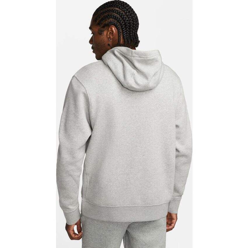 Wxl-Buzo Hombre Nike Park20 Fleece Pullover Soccer Hoodie-Gris