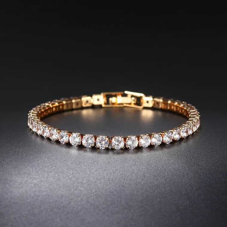 🔥 49% OFF🎁Sparkling Moissanite Bracelet❤️BUY 2 FREE SHIPPING NOW!