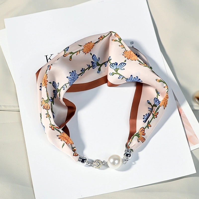Women's Vacation Sweet Geometric Polyester Scarf