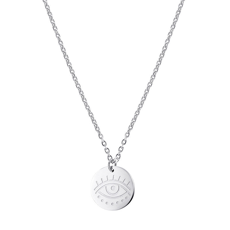 Minimalist Geometric 304 Stainless Steel 18K Gold Plated Plating Necklace