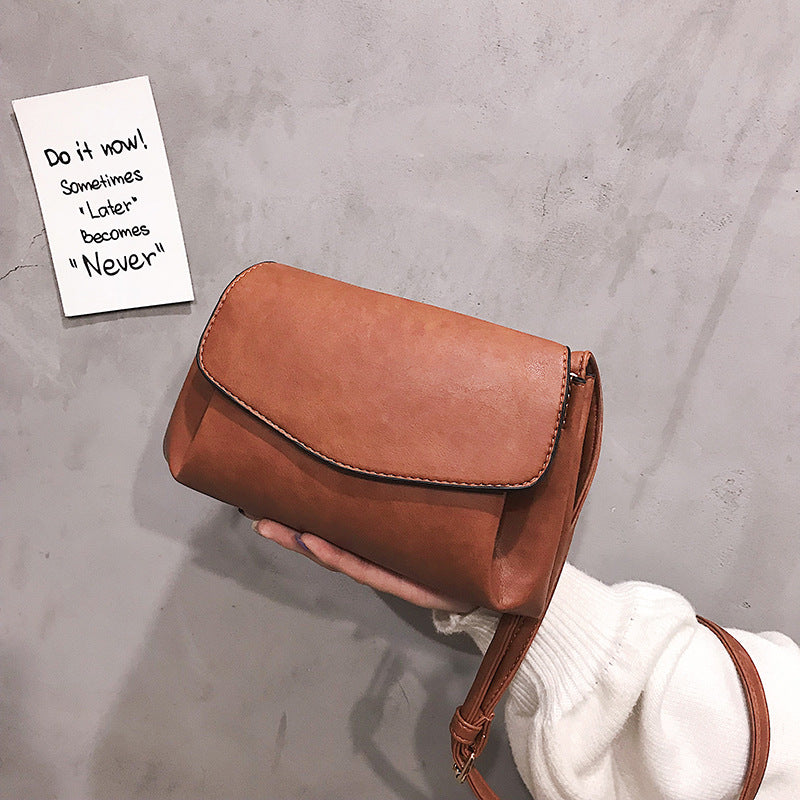 Simple Solid  Crossbody Bag
