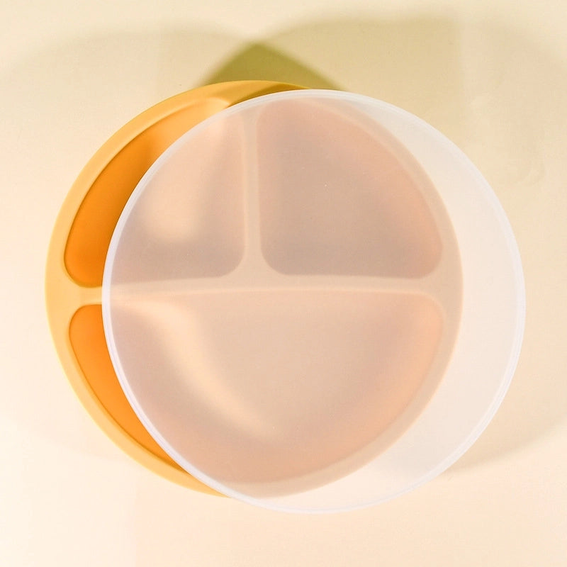 Cute Solid Color Silica Gel Plate 1 Piece
