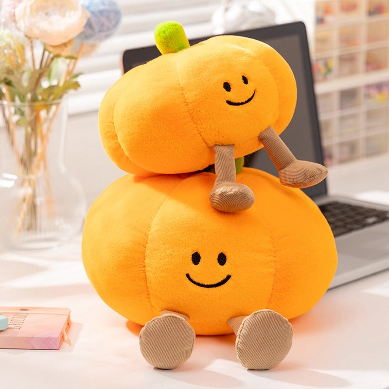Halloween Elf Demon Plush Pumpkin Sofa Cushion Happy Halloween Demon Ghost Pillow