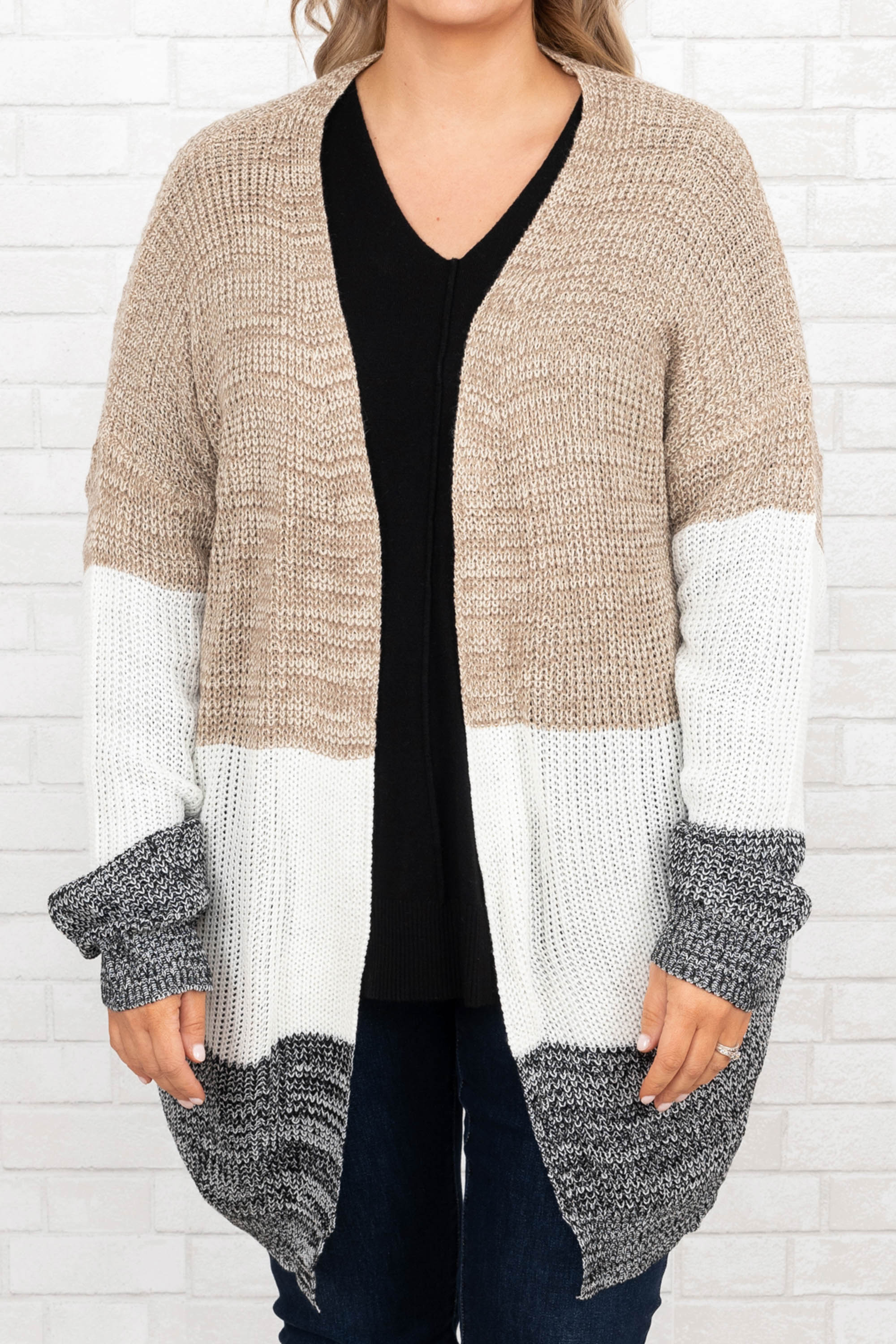 Above Standards Cardigan. Gray