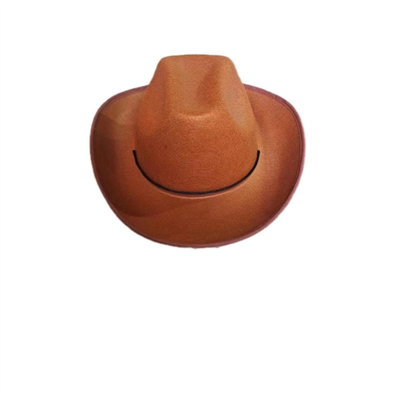Sweet Cool Wind  Wind Streetwear Christmas Gift Box Christmas Bells Elk Cowboy Hat