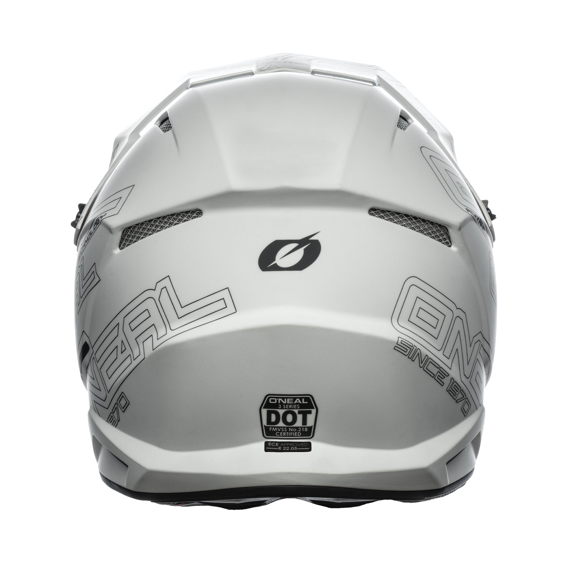 3 SRS Flat Helmet White