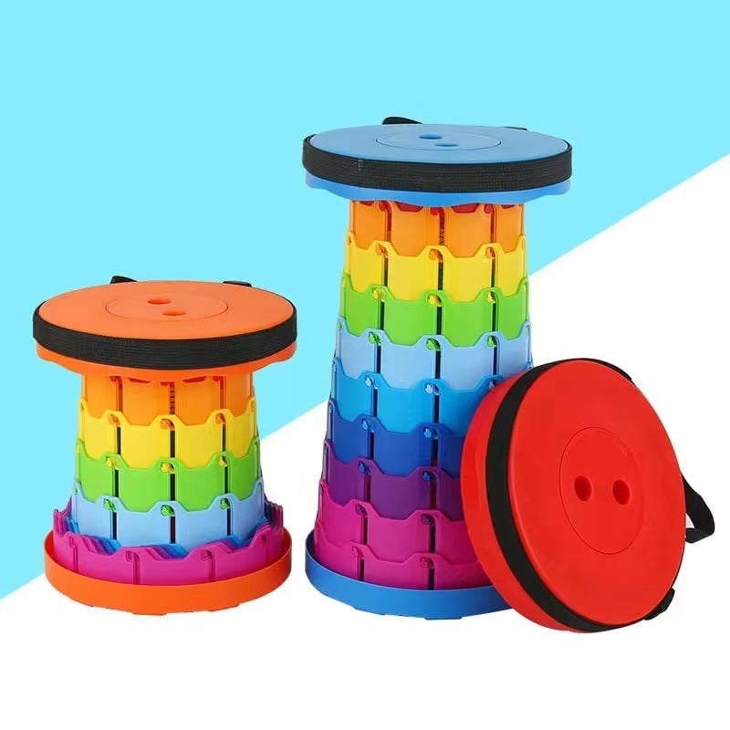 🌈Upgraded Retractable Folding Stool🔥