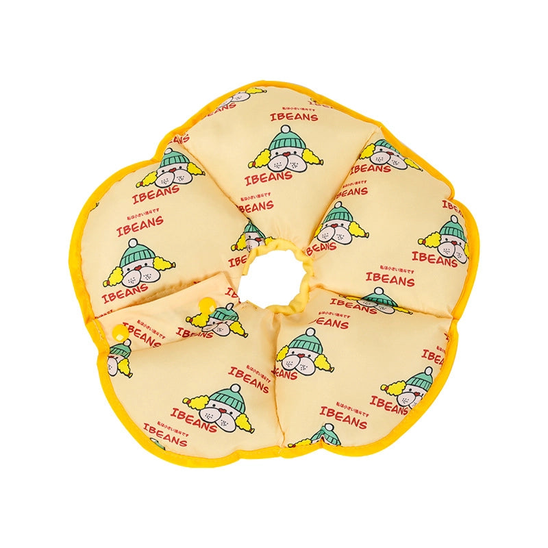 Dog Headgear Elizabeth Ring Anti-licking Anti-scratch Bite Cute Sunflower Headgear Collar Protective Sleeve