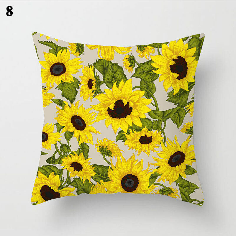 18 Cushion Cover Pillow Case Home Sofa Decor Pillowslip Waist Pillow Cover Soft