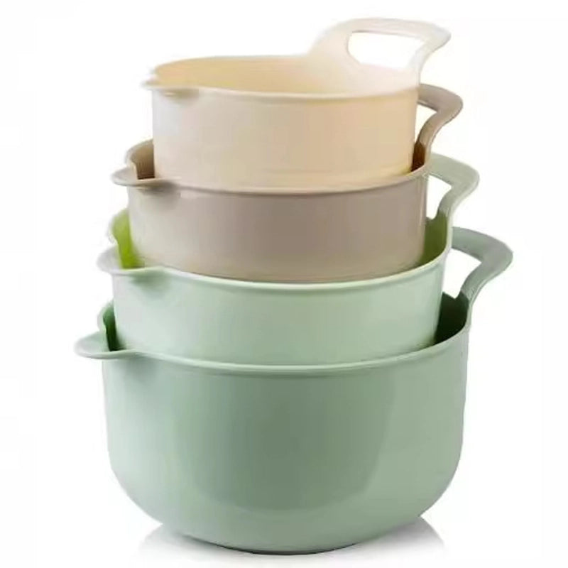 Casual Solid Color Plastic Salah Bowl