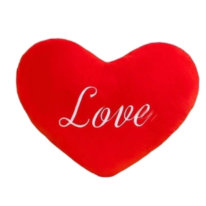 Cute Letter Heart Shape Pp Cotton Throw Pillow
