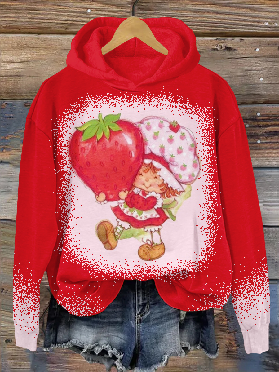 Strawberry Shortcake Art Print Hoodie