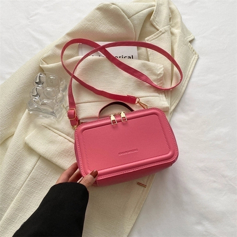 Women's Small All Seasons Pu Leather Streetwear Shoulder Bag