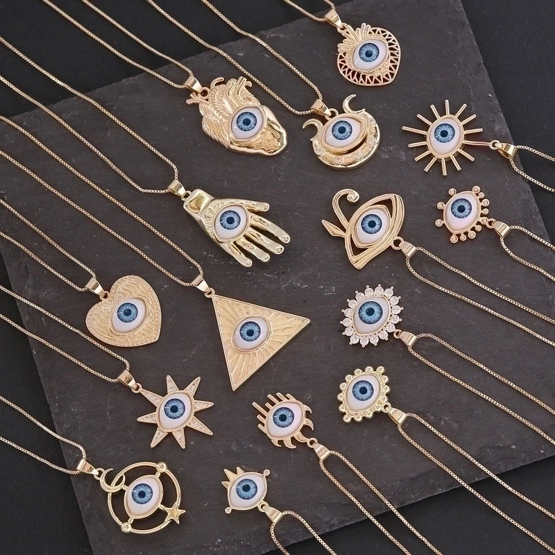 Heart 304 Stainless Steel Copper Plating 18K Gold Plated