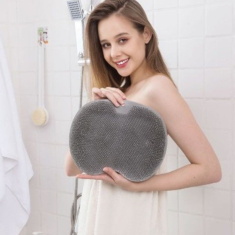 😍LAST DAY 50% OFF - Shower Foot & Back Scrubber. Massage Pad