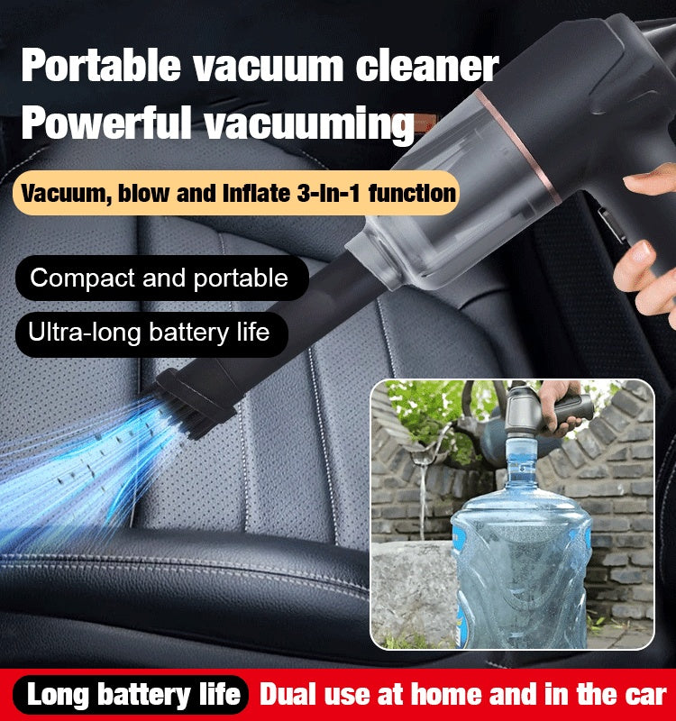 Blow. Vacuum and Inflate all-in-one Cordless Vacuum Cleaner for Home and Car