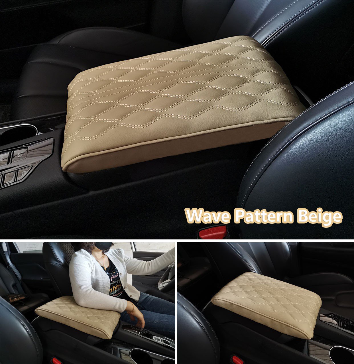 Leather Car Armrest Box Pad(BUY 2 FREE SHIPPING)