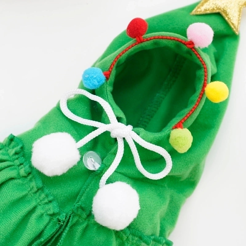 Casual Cute Christmas Christmas Tree Pet Clothing