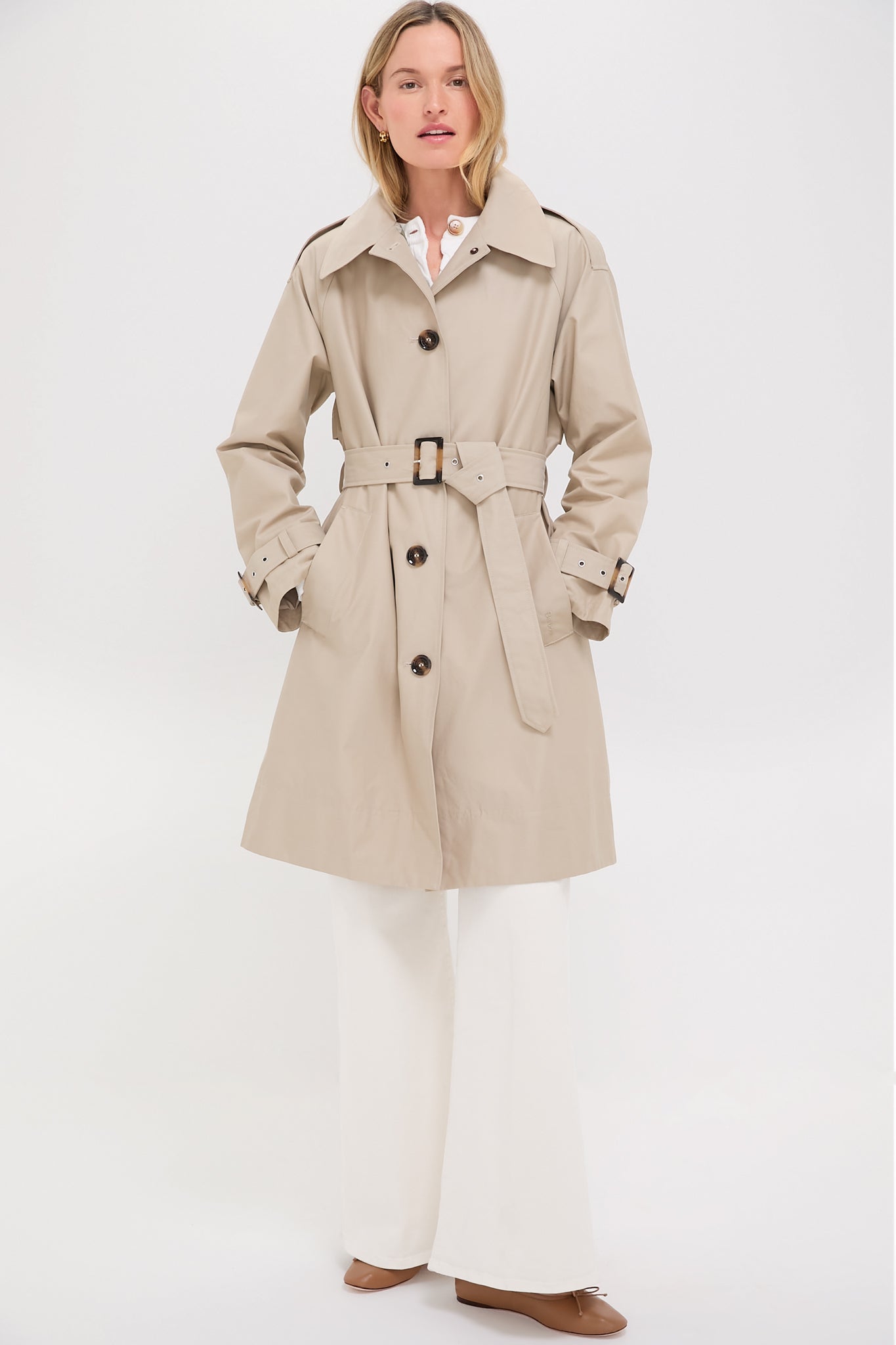 Light Sand Maia Showerproof Jacket